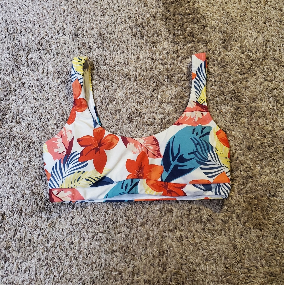 Women's Tropical Bathing Suit Top